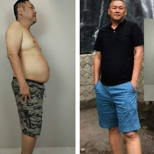 46 year old uncle loose weight 15kg within 4 month after follow coach